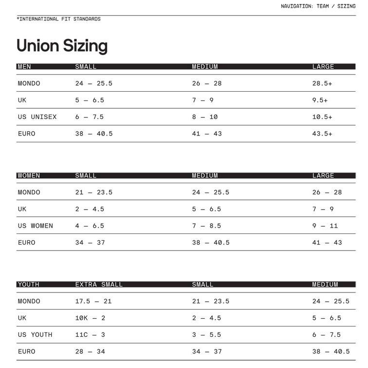 22-23 レイトモデル UNION BINDING ユニオン ビンディング ATLAS