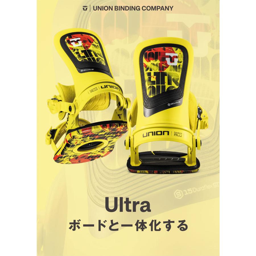 UNION BINDING 早期予約 25-26 スノーボード ビンディング ULTRA UNION BINDING 早期予約 25-26 スノーボード ビンディング ULTRA