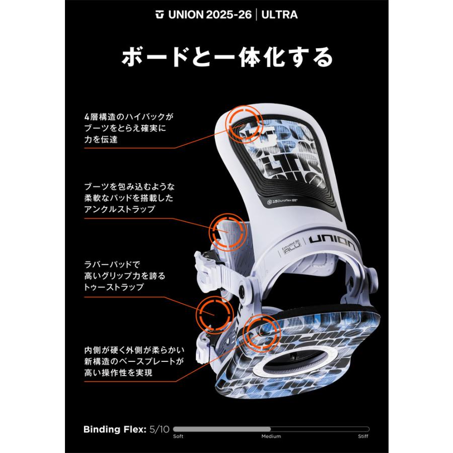 UNION BINDING 25-26 UNION ビンディング ULTRA [WOMAN] ユニオン