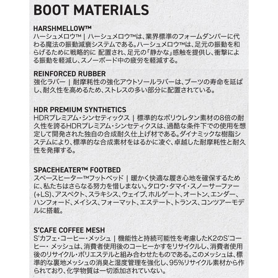 K2 25-26 K2 ブーツ TARO TAMAI SNOWSURFER ケーツー タロウ タマイ