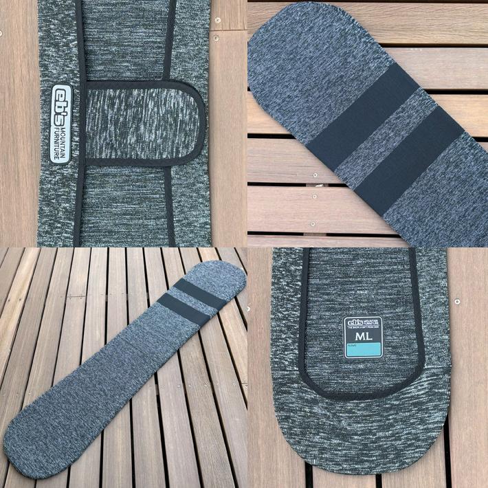 26-27 eb's エビス スノーボードニットカバー 4600336 KNIT COVER MOKU スノボ ニットケース モク スノーボード ソールカバー 定番 ebs 2026 2027 爆買 | eb's | 05