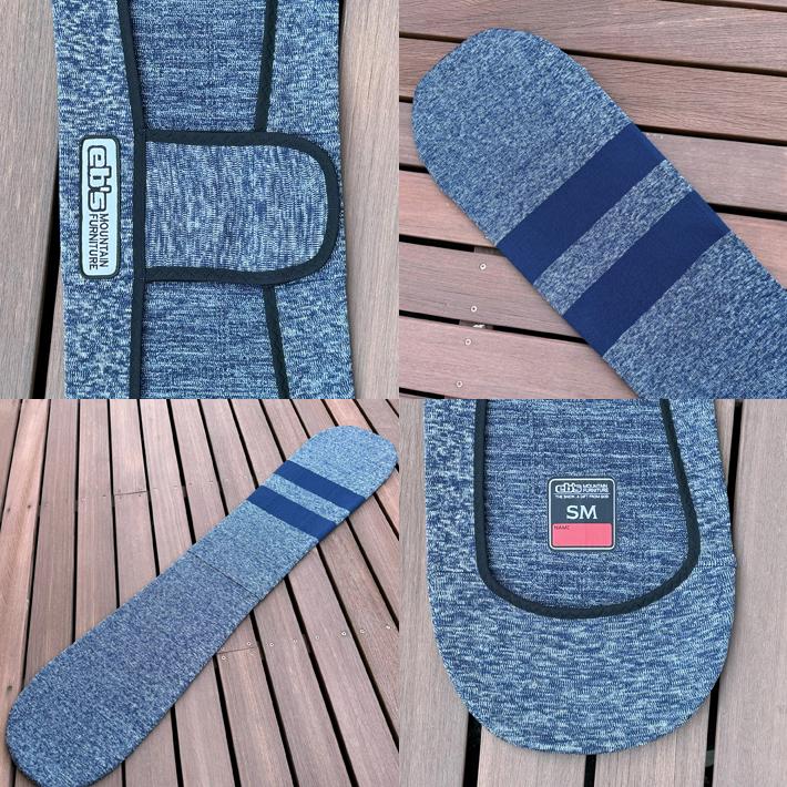 26-27 eb's エビス スノーボードニットカバー 4600336 KNIT COVER MOKU スノボ ニットケース モク スノーボード ソールカバー 定番 ebs 2026 2027 爆買 | eb's | 06
