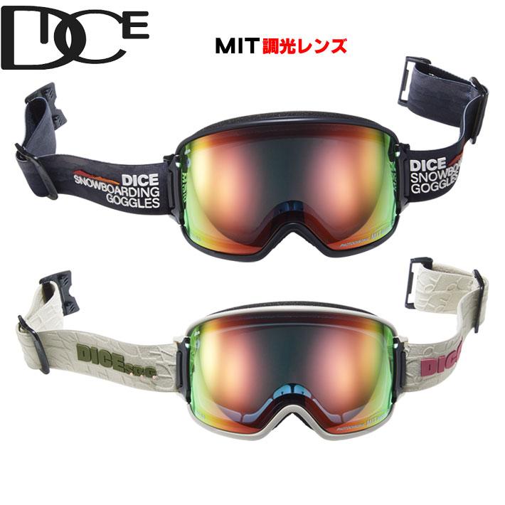 25-26 スノーボード ゴーグル ダイス DICE BANK バンク BK55190 調光レンズ ミラーレンズ ジャパンフィット PHOTOCHROMIC／LIGHT GRAY／MIT RED 2025 2026 日本正規品 DICE（ダイス） 25-26 スノーボード ゴーグル DICE BANK バンク