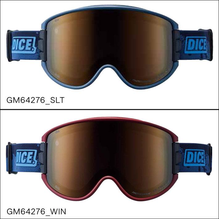 DICE（ダイス） 予約商品 26-27 DICE GOGGLES ゴーグル GOODMAN