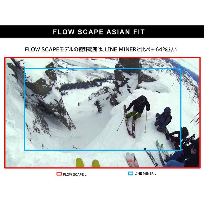 OAKLEY（オークリー） 25-26 ゴーグル FLOW SCAPE L GOGGLE oo7145A-17