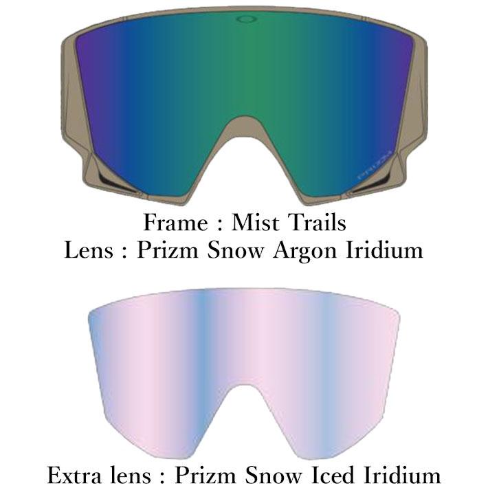 OAKLEY（オークリー） 25-26 ゴーグル FLOW SCAPE L GOGGLE oo7145A-18
