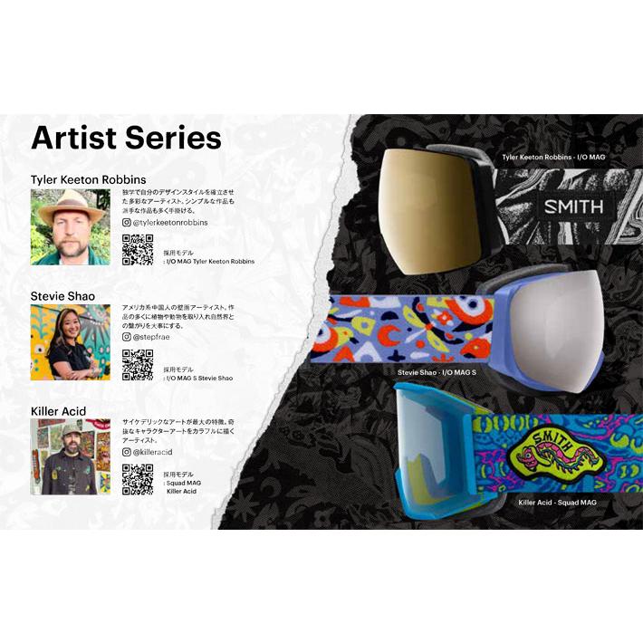 SMITH（スミス） 25-26 SMITH ゴーグル Squad MAG スカッドマグ Killer
