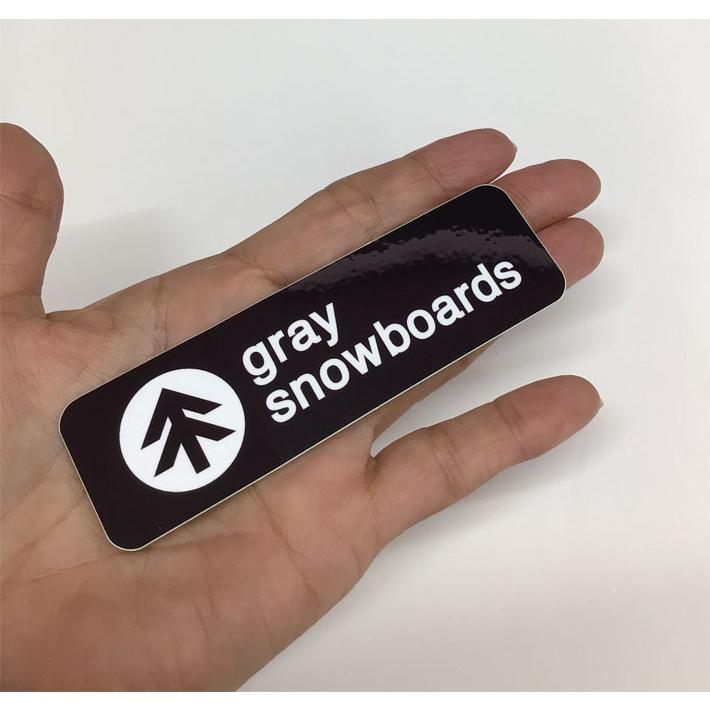 GRAY　グレイ　ステッカー GRAY SNOWBOARD グレイ スノーボード ステッカー [5] 30mm×100mm