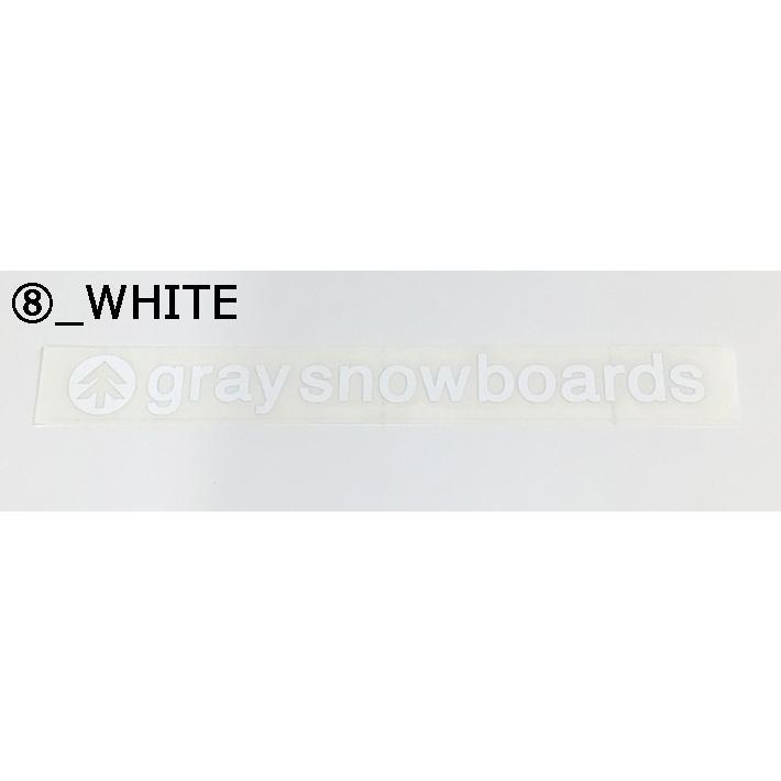 GRAY SNOWBOARD グレイ スノーボード カッティングステッカー LOGO XL