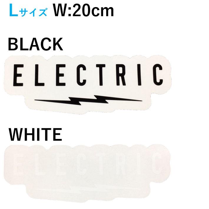 エレクトリック スノーボードステッカー ELECTRIC UNDER VOLT CLEAR