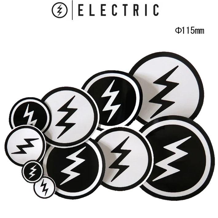 ELECTRIC　エレクトリック　ステッカー ELECTRIC エレクトリック ステッカー UNDER VOLT LOGO [Mサイズ] [39