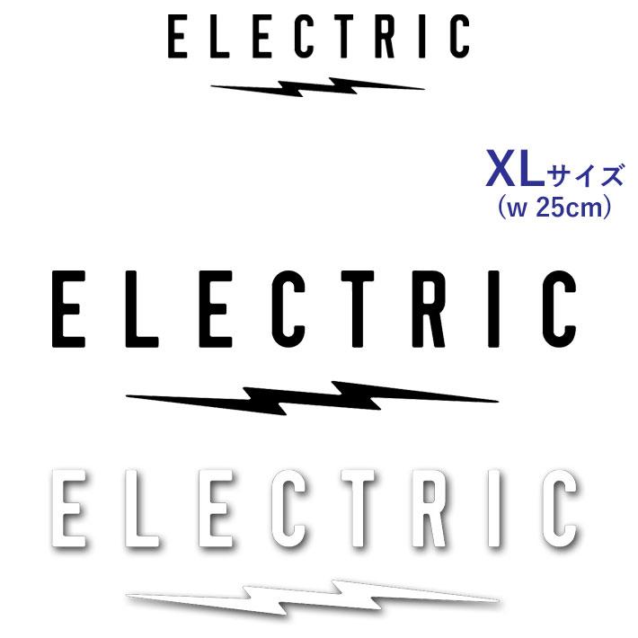 ステッカー エレクトリック ELECTRIC UNDER VOLT CUTTING STICKER XL