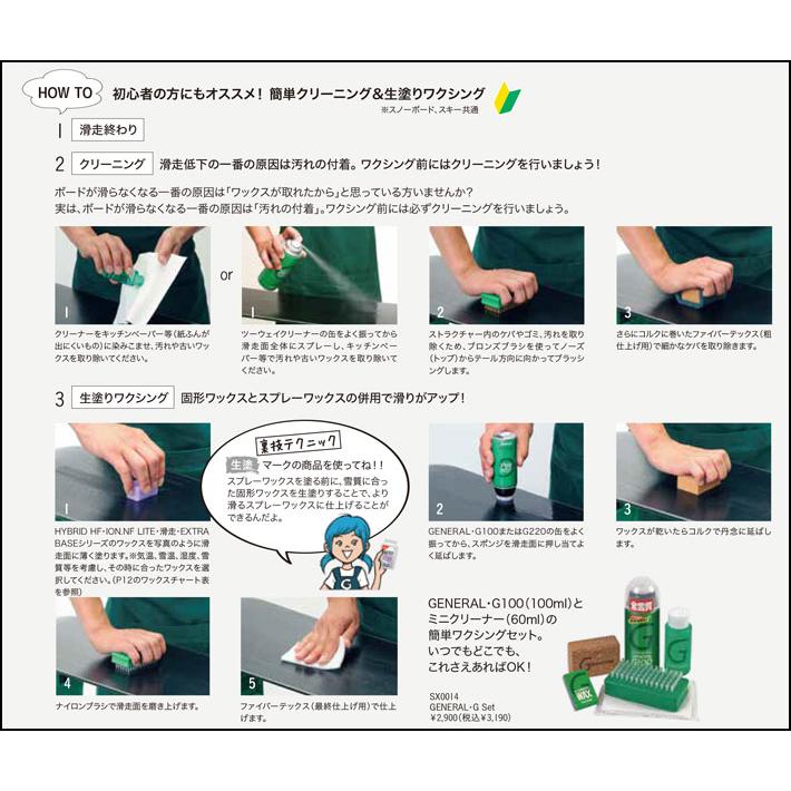 GALLIUM（ガリウム） GALLIUM WAX SX0016 GENERAL・Gペースト Set 液体