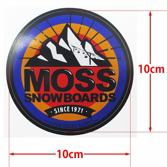 MOSS　モス　ステッカー 楽天市場】モス スノースティック ステッカー MOSS SNOWSTICK Sticker