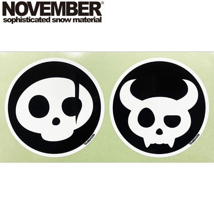 NOVEMBER　ノーベンバー　ステッカー NOVEMBER（ノベンバー） ステッカー CHARA STICKER SET 33 キャラ