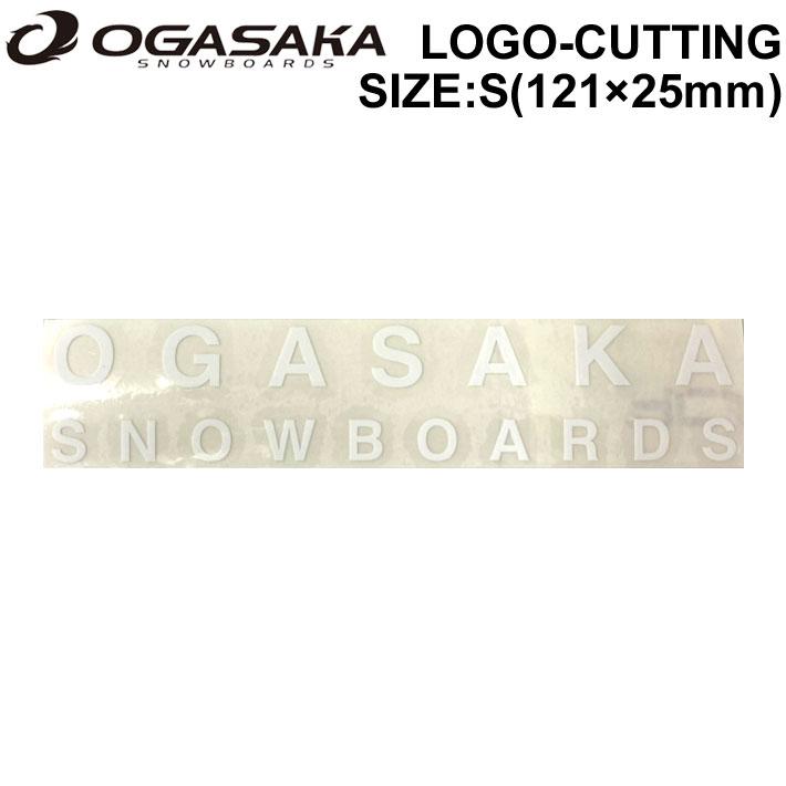 OGASAKA（オガサカ） スノーボード ステッカー LOGO-CUTTING Sサイズ