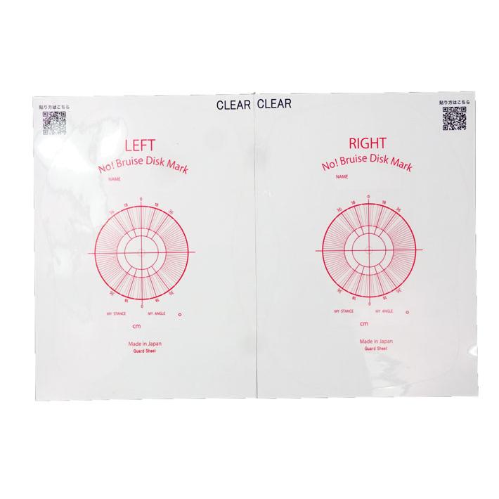 RICE28 ライス28 No! Bruise Disk Mark Sticker 保護シート トップ