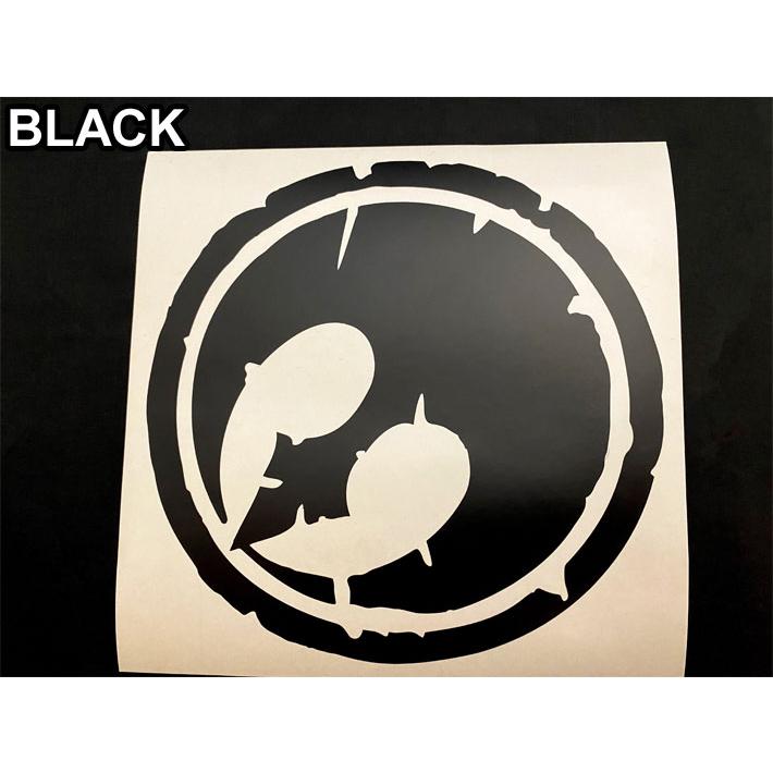 RICE28 ライス28 カッティングステッカー A BLK / WHT シール デカール