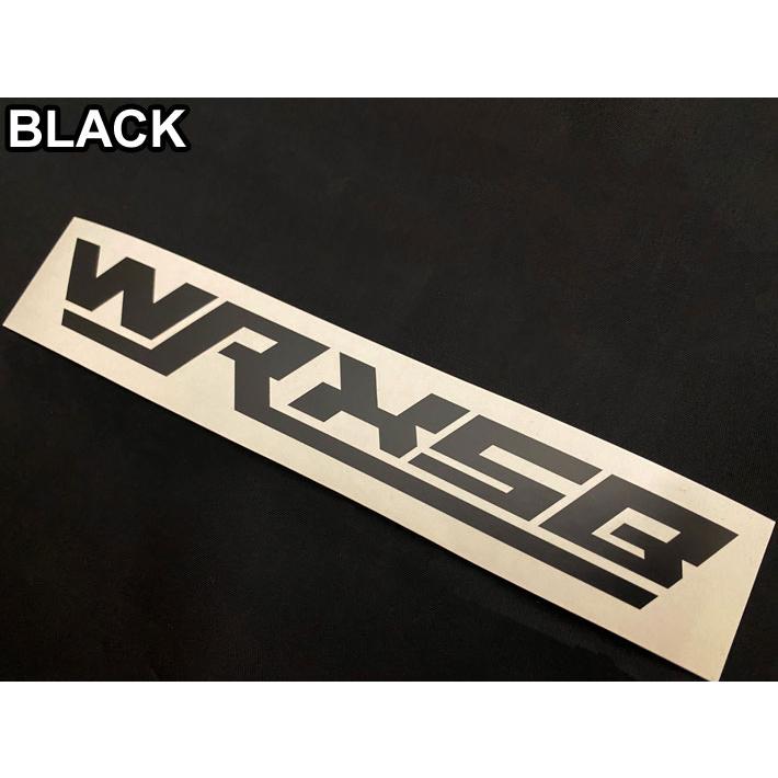 RICE28 WRX カッティングステッカー A BLK / WHT シール デカール 転写