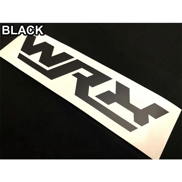 RICE28 WRX カッティングステッカー B BLK / WHT シール デカール 転写