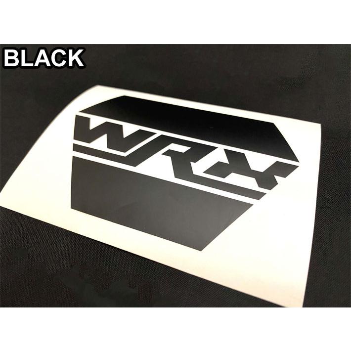 RICE28 WRX カッティングステッカー D BLK / WHT シール デカール 転写