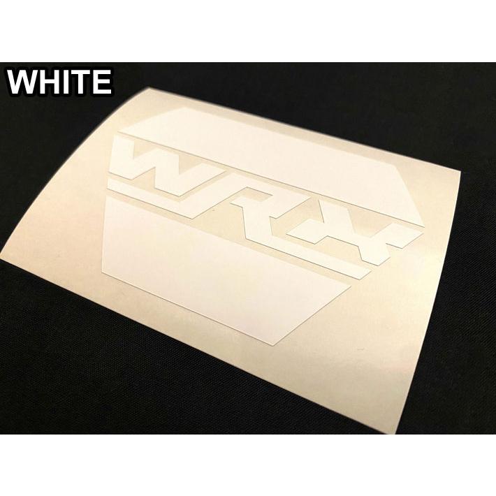 RICE28 WRX カッティングステッカー D BLK / WHT シール デカール 転写