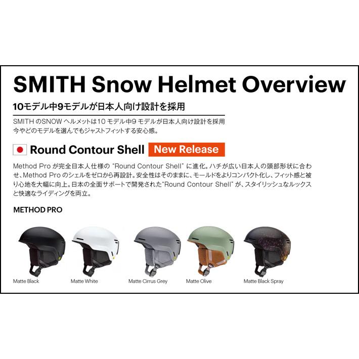 SMITH（スミス） 予約 26-27 SMITH ヘルメット Method Pro メソッド