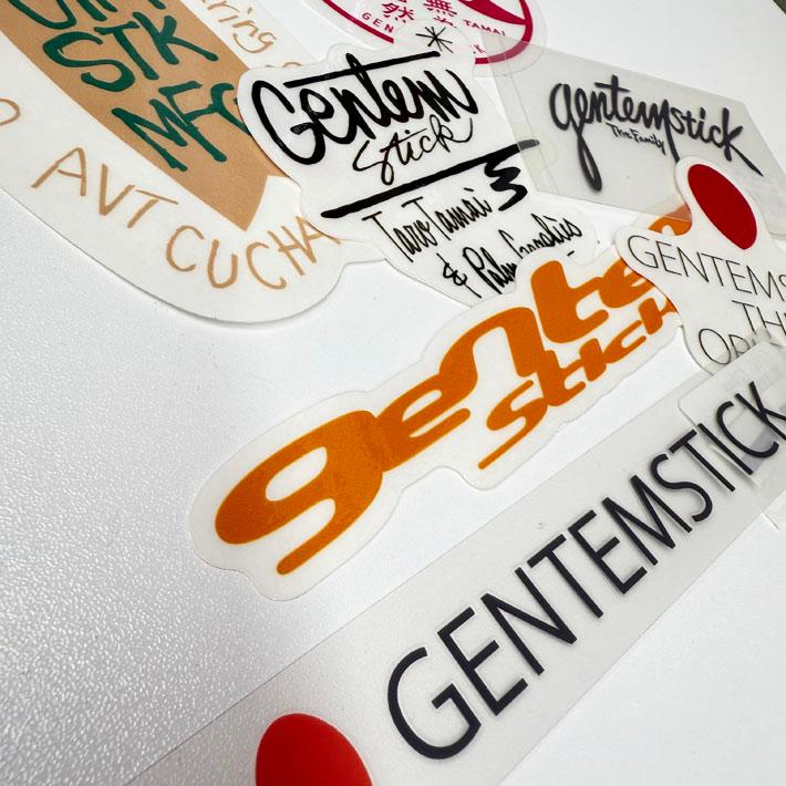 GENTEMSTICK　ゲンテンスティック　ステッカー GENTEM STICK ゲンテンスティック MFG STICKER スノーボード