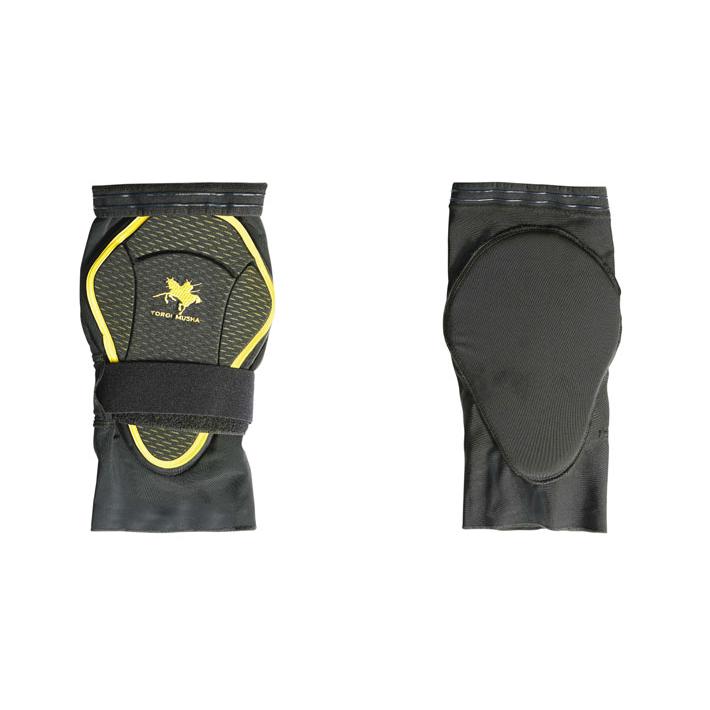 パッド付きヒップガード ブラック/イエロー　鎧武者　yoroimusha スノボ 鎧武者 スノーボード ヒップ プロテクター 鎧武者 YOROI MUSHA メンズ
