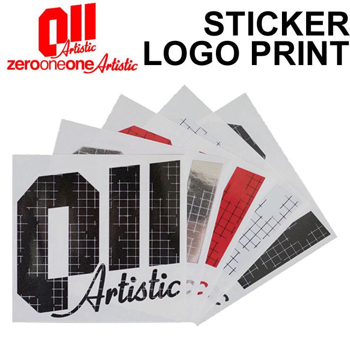 011 ARTISTIC（ゼロワンワンアーティスティック） 在庫限り ステッカー
