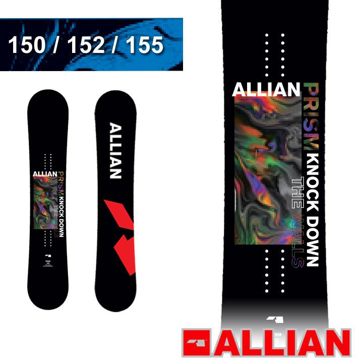 23-24 ALLIAN アライアン PRISM プリズム [ 150cm 152cm 155cm ] フリースタイル オールラウンド スノーボード  板 2023 2024 : sn-sb-allian-018 : follows - 通販 - Yahoo!ショッピング