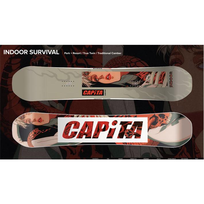 CAPiTA 予約商品 26-27 CAPITA スノーボード キャピタ INDOOR SURVIVAL