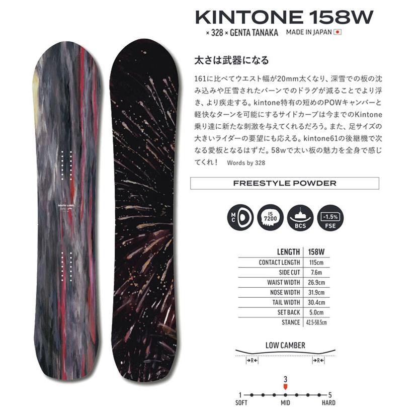 DEATH LABEL 予約 26-27 デスレーベル キントーン KINTONE 158W DEATH