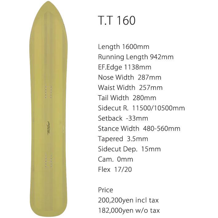 genten 予約商品 25-26 GENTEMSTICK ゲンテンスティック T.T 160 genten 予約商品 25-26 GENTEMSTICK ゲンテンスティック T.T 160