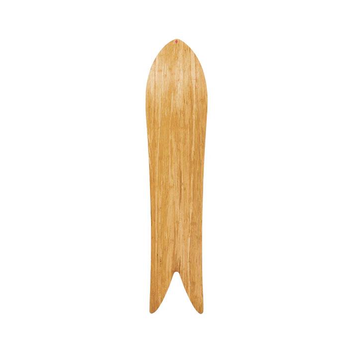 予約 26-27 GENTEMSTICK ゲンテンスティック POWDERSTICK FISH パウダースティック フィッシュ 144.7cm バインディングレスパウダーサーフ スノーボード_2