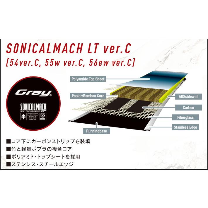 予約 26-27 GRAY SONICALMACH LT ver.C ソニカルマッハ ライト