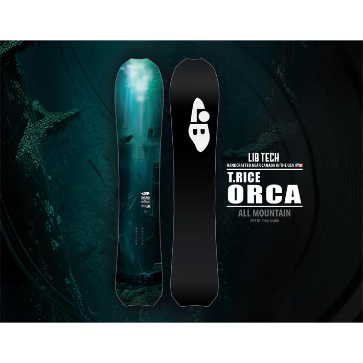 25-26 LIB TECH リブテック スノーボード T.RICE ORCA トラビス