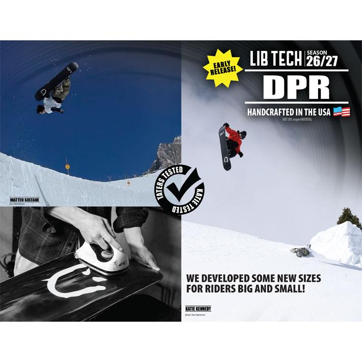 EARLY MODEL 26-27 LIB TECH リブテック スノーボード DPR 147cm 150cm