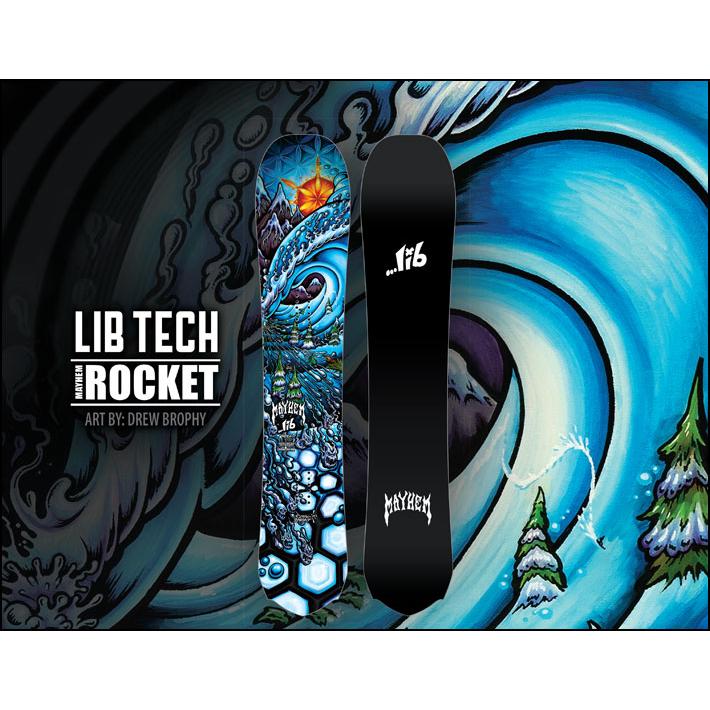 【最終値下】Lib Tech MAYHEM ROCKET 21-22 157.5 LIB TECH（リブテック） 予約 26-27 LIB TECH スノーボード MAYHEM