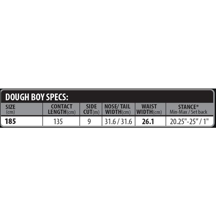 予約 26-27 LIB TECH リブテック スノーボード DOUGH BOY ドウボーイ 185cm 板 2026 2027 日本正規品の画像