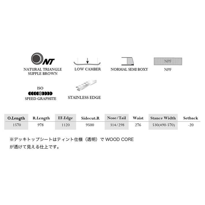 モス（MOSS） 予約商品 26-27 MOSS スノーボード Q57 キューゴーナナ Q 