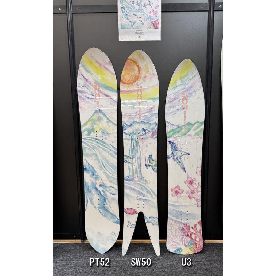 genten（ゲンテン） 25-26 MOSS SNOWSTICK パウダーボード SW50 モス