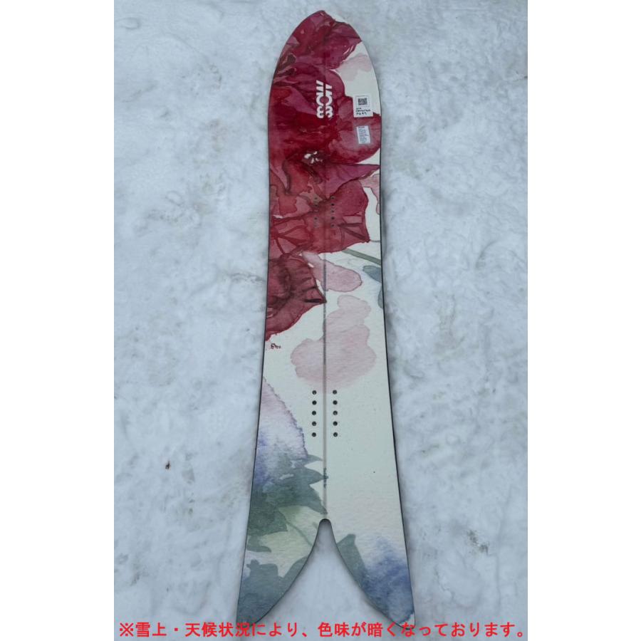 24-25 MOSS SNOWSTICK PQ49 Graphic by Etsuko Taguchi モス スノースティック 149cm POWDER パウダーボード スノーボード スノボ 板 送料無料 日本正規品｜follows｜04