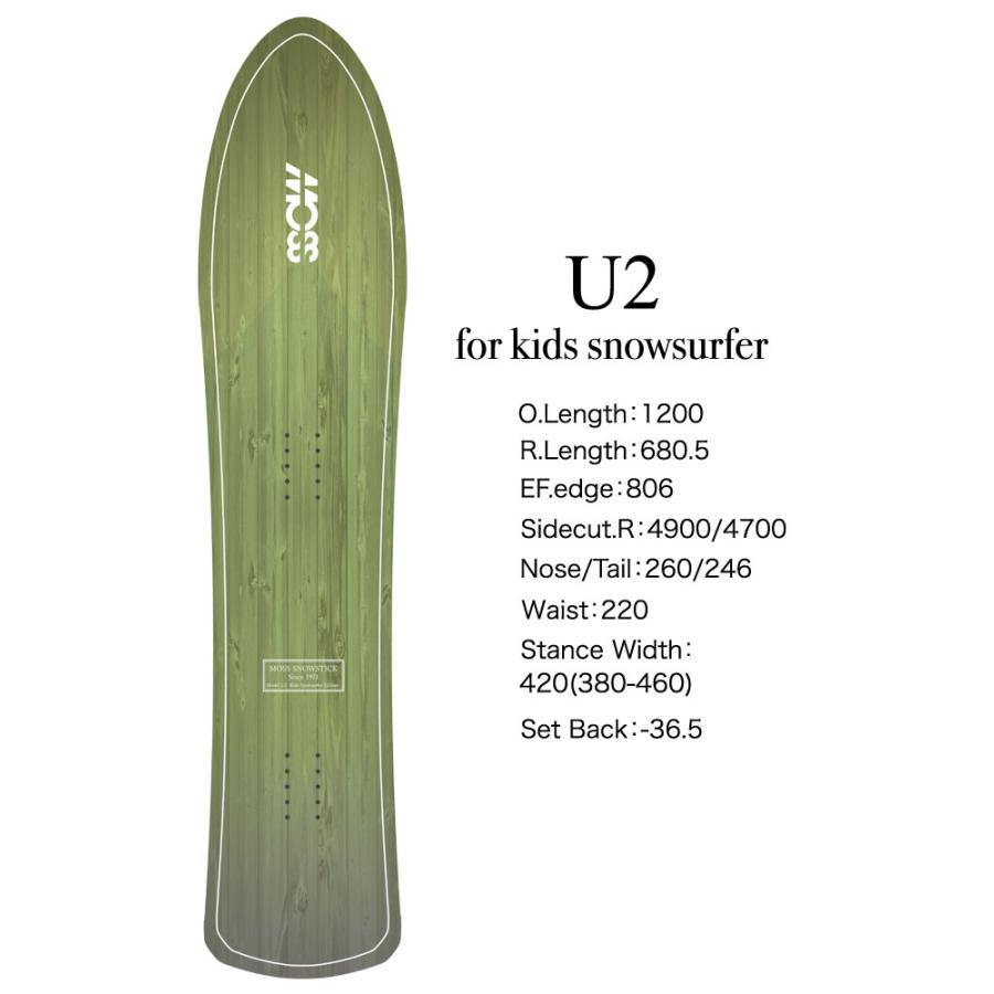genten（ゲンテン） 予約 26-27 MOSS SNOWSTICK パウダーボード U2