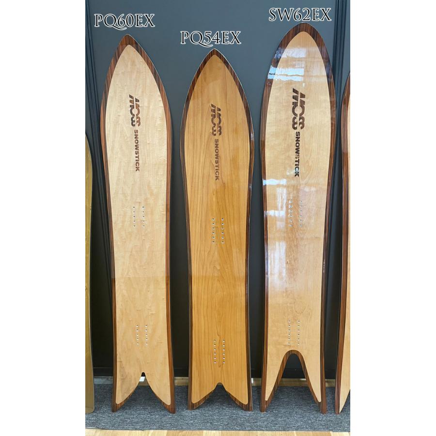 23-24 MOSS SNOWSTICK EXシリーズ PQ54 EX モス スノースティック 154cm POWDER パウダーボード スノーボード スノボ 板