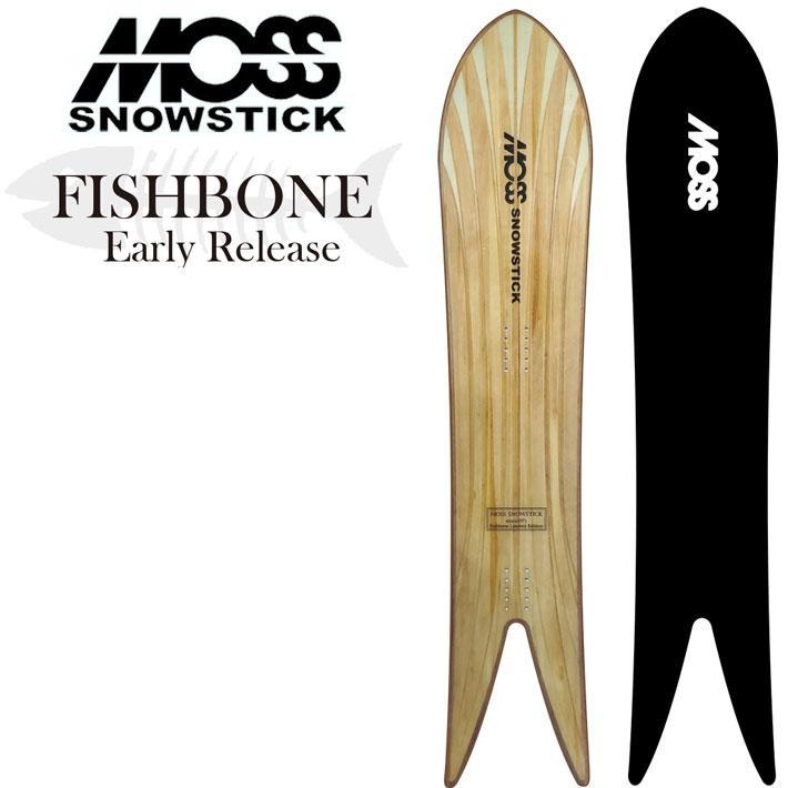 [ラスト1本] 24-25 MOSS STICK アーリーモデル モス スノースティック FISHBONE SW50 150cm POWDER スワローテール パウダーボード スノーボード スノボ 板 2024 2025 モス（MOSS） ラスト1本 24-25 MOSS SNOWSTICK アーリーモデル スノー