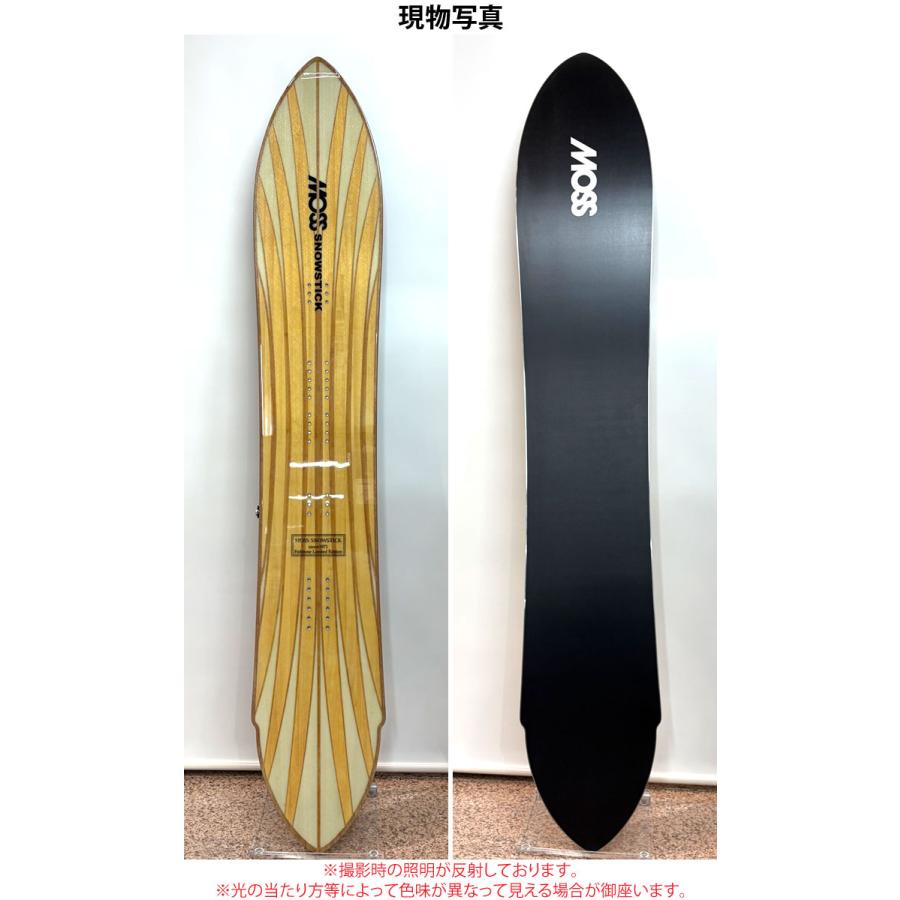 希少】MOSS スノーボード スノースティック フィッシュボーン PQ54