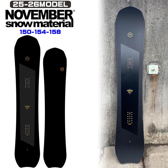 NOVEMBER(スポーツ) 予約商品 25-26 ノベンバー スノーボード