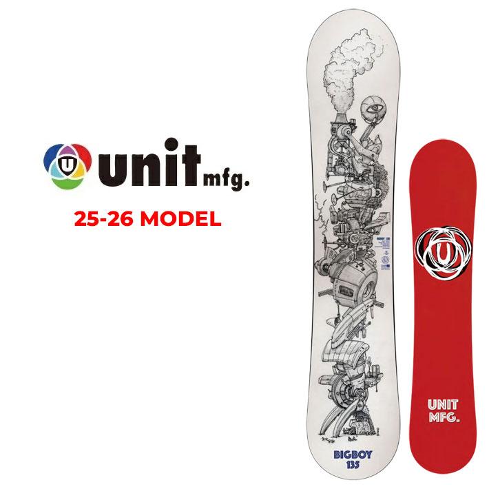 25-26 Unit スノーボード ユニット Big Boy ビッグボーイ 128cm