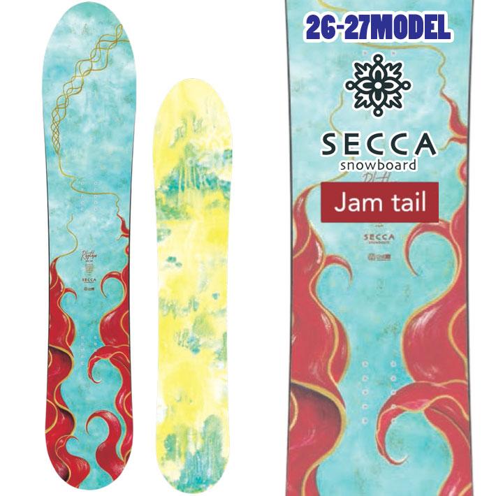 予約 26-27 セッカ スノーボード Secca Rhythm リズム Jam Tail 152cm